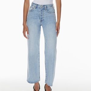 Aritzia Denim Forum The Farrah high rise wide leg jeans